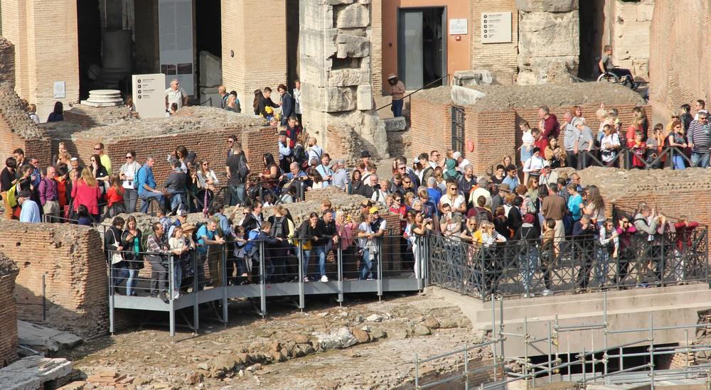 Coliseo foule